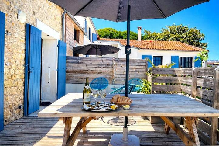 Gîte pour 5 personnes, avec balcon, animaux acceptés dans Port de la Cotinière