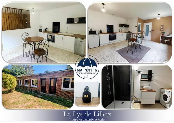 Location de vacances pour 2 personnes, avec jardin à Lillers