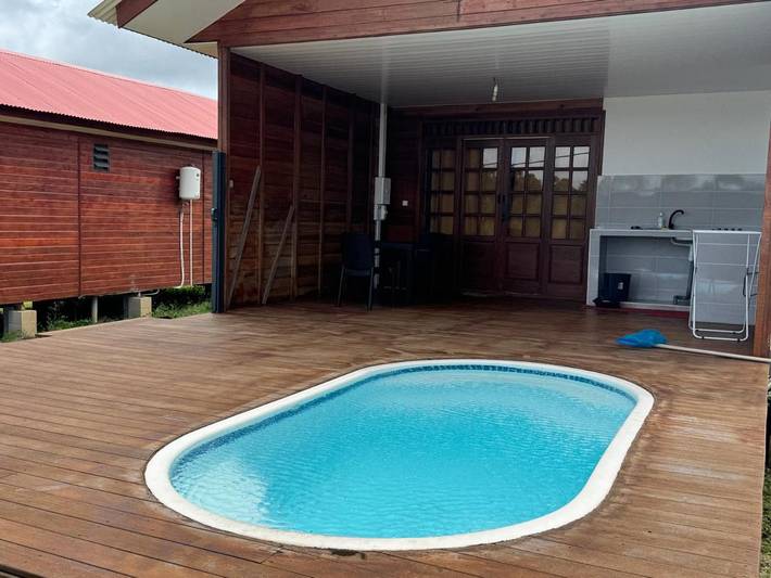 Location de vacances pour 2 personnes, avec piscine et balcon à Kourou - 2