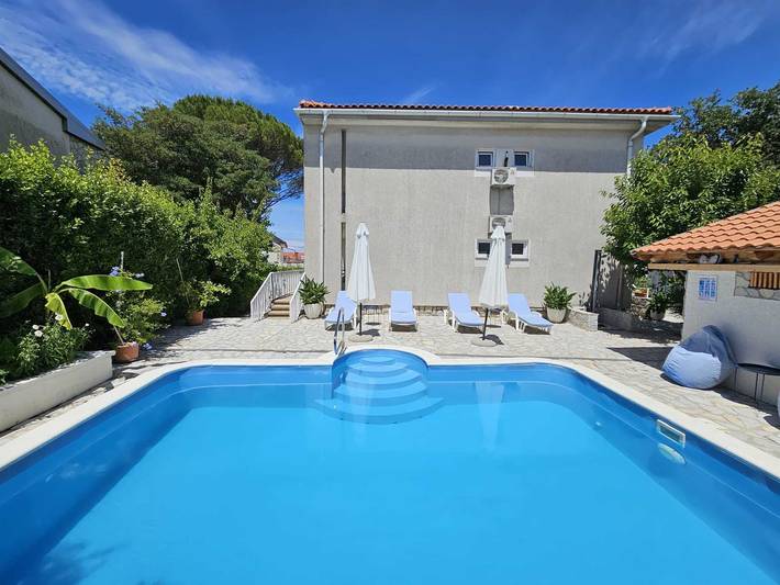 Ferienwohnung für 4 Personen, mit Pool und Balkon, mit Haustier in Malinska - 3