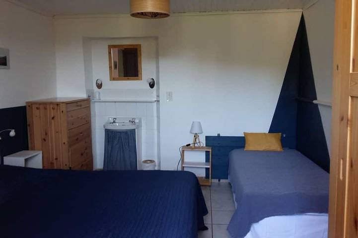 Gîte pour 5 personnes, avec jardin ainsi que piscine et terrasse à Gagnières - 2