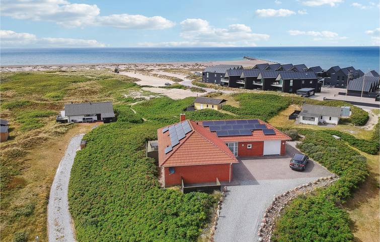 Ferienhaus für 6 Personen, mit Terrasse und Whirlpool sowie Garten und Sauna in Vorupør - 4