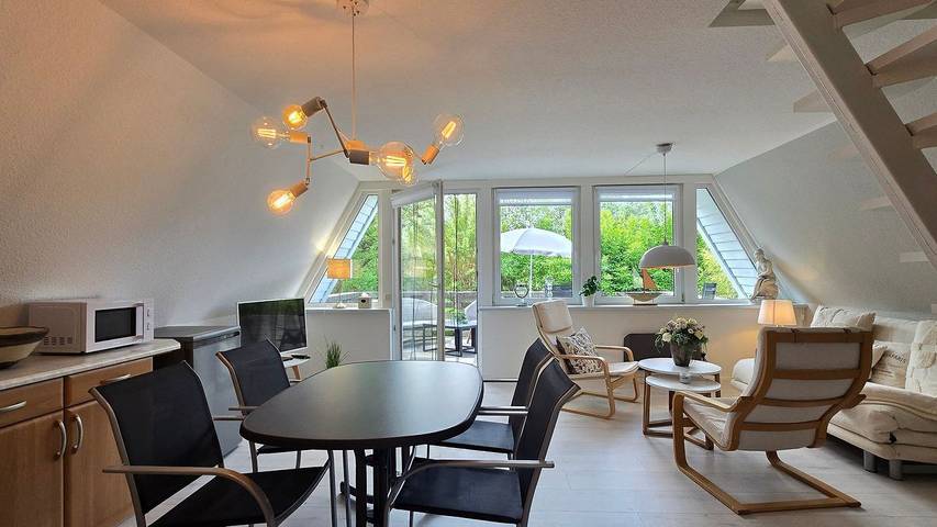 Ferienhaus mit Meerblick für 4 Personen, mit Terrasse in Rostock