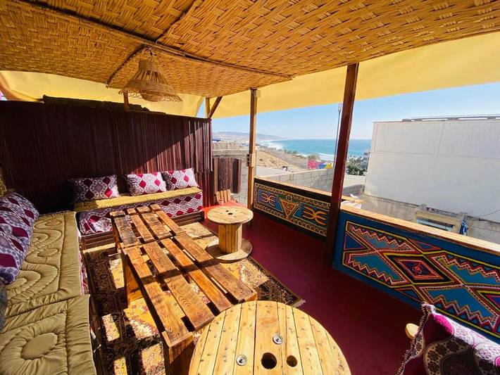 Auberge pour 2 personnes, avec terrasse