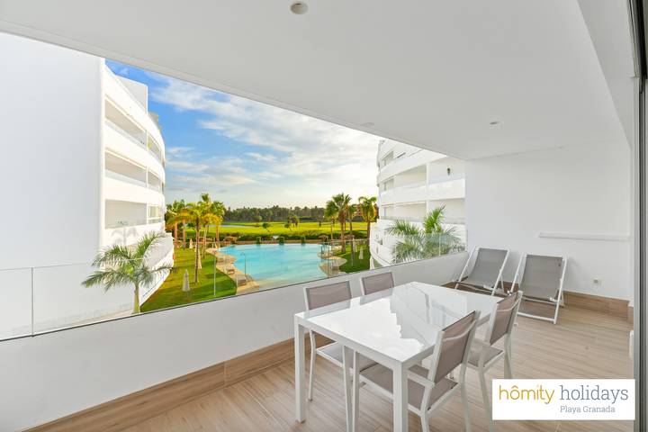 Vakantiewoning voor 6 personen, met terras en uitzicht in Motril