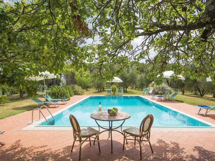 Location de vacances pour 14 personnes, avec terrasse ainsi que vue et jardin, animaux acceptés à Vinci - 2