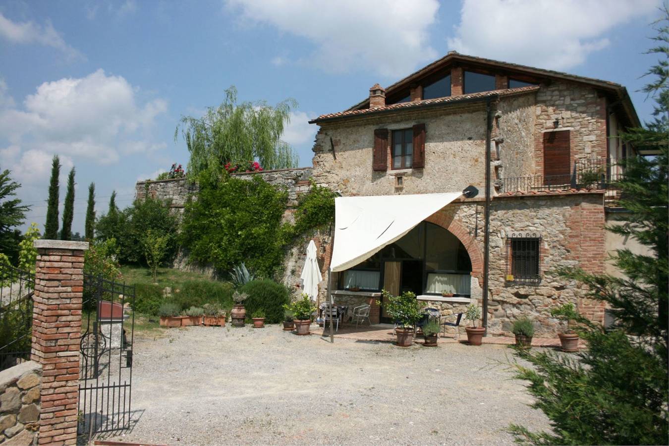 Villa für 8 Personen mit Terrasse in Rapolano Terme, Chianti