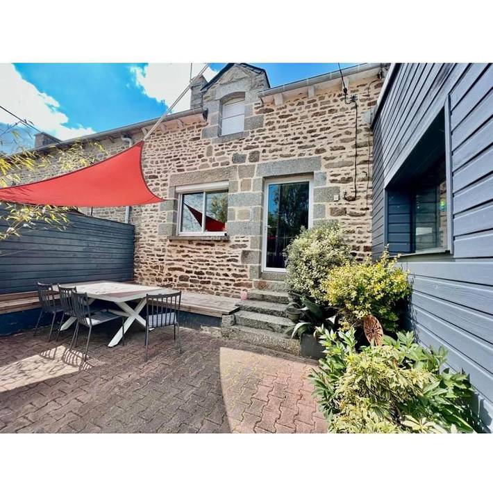 Location de vacances pour 10 personnes, avec piscine et jardin, animaux acceptés à Plédran - 3