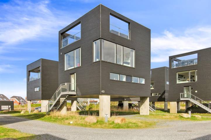 Ferienhaus mit Meerblick für 8 Personen, mit Whirlpool und Terrasse, mit Haustier auf Rømø