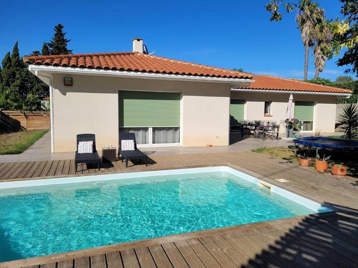 Villa pour 5 personnes, avec jardin et piscine, animaux acceptés - 1