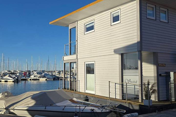 Hausboot für 4 Personen, mit Balkon am Greifswalder Bodden - 3