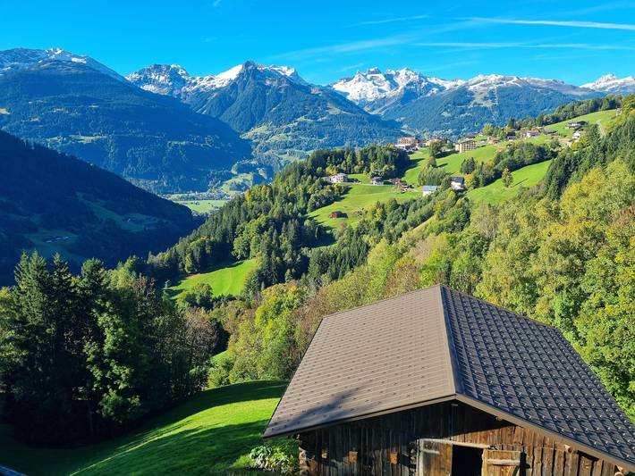Ferienwohnung für 4 Personen, mit Balkon und Ausblick in Schruns-Tschagguns