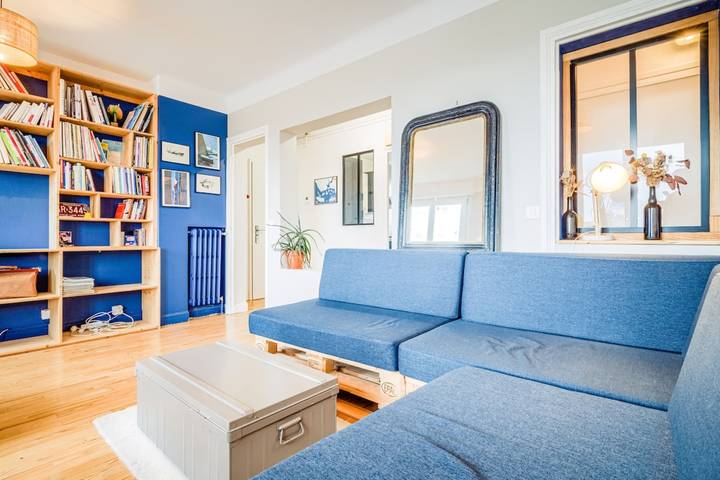 Entire apartment, Grand T3 spacieux au coeur de Lorient in Lorient, Côte des Mégalithes