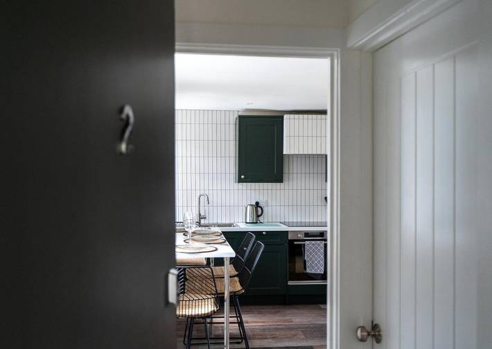 Appartement de vacances pour 4 personnes, avec jardin et vue