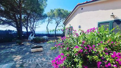 Ferienhaus für 4 Personen, mit Garten und Ausblick, kinderfreundlich auf Elba