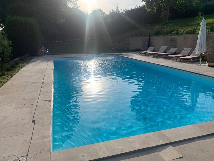 Location de vacances pour 16 personnes, avec piscine ainsi que jardin et vue, adapté aux familles dans Parc naturel régional du Vexin Français - 4