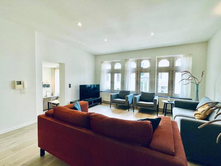 Vakantieappartement voor 4 personen, met terras en uitzicht in Gent