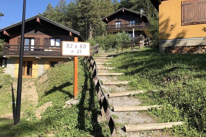 Chalet für 6 Personen, mit Balkon - 1