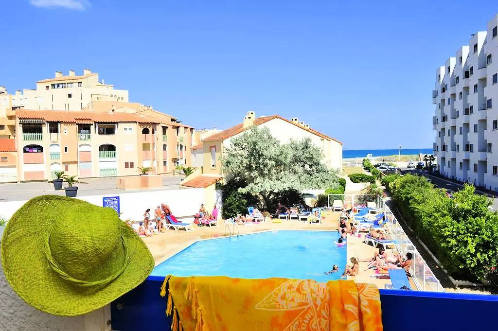 Studio entier, Studio Cabine 2/4 Personnes in Le Barcarès, Côte d'Améthyste