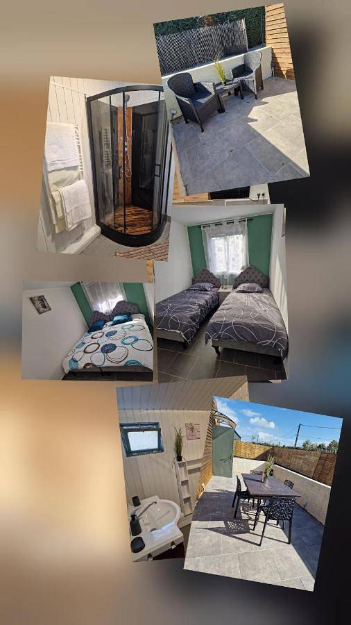 Maison de campagne pour 3 personnes, avec vue et jardin, animaux acceptés dans Landouzy-la-Cour - 2