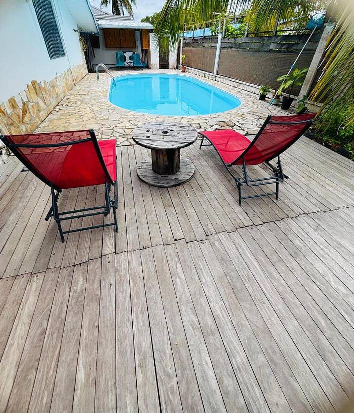 Maison de vacances pour 6 personnes, avec jardin et piscine