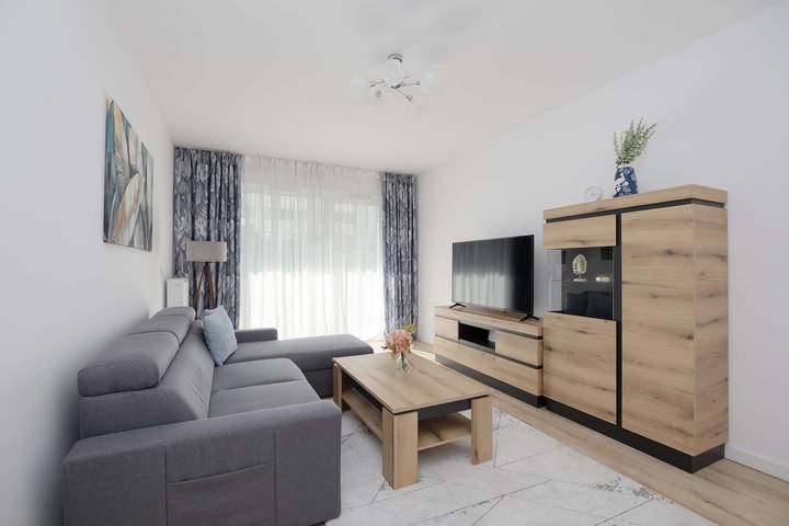 Apartament wakacyjny dla 4 osób, z Ogród w Bemowo