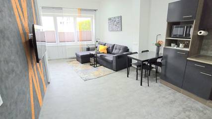 Ferienwohnung für 5 Personen, mit Terrasse, kinderfreundlich in Märchenweihnacht auf Schloss Glücksburg