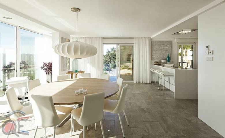 Location de vacances pour 8 personnes, avec piscine ainsi que jardin et vue sur l’océan à Santa Cristina d'Aro - 4
