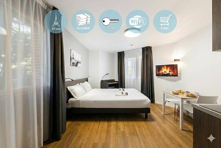 Gîte pour 2 personnes à Nogent-sur-Marne