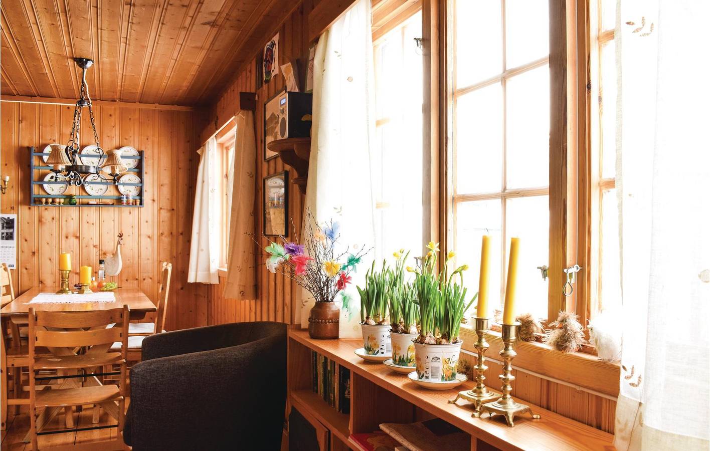 Feriehus for 6 personer med hage in Sjusjoen, Ringsaker 