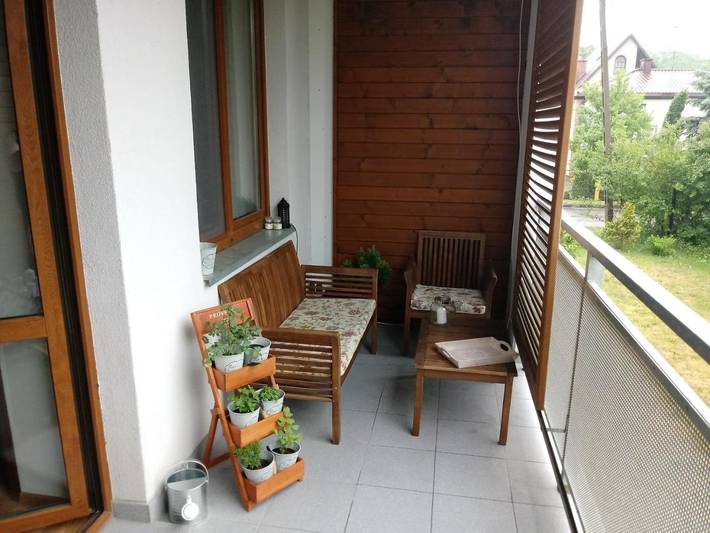 Apartament wakacyjny dla 4 osób, z widok i taras - 1