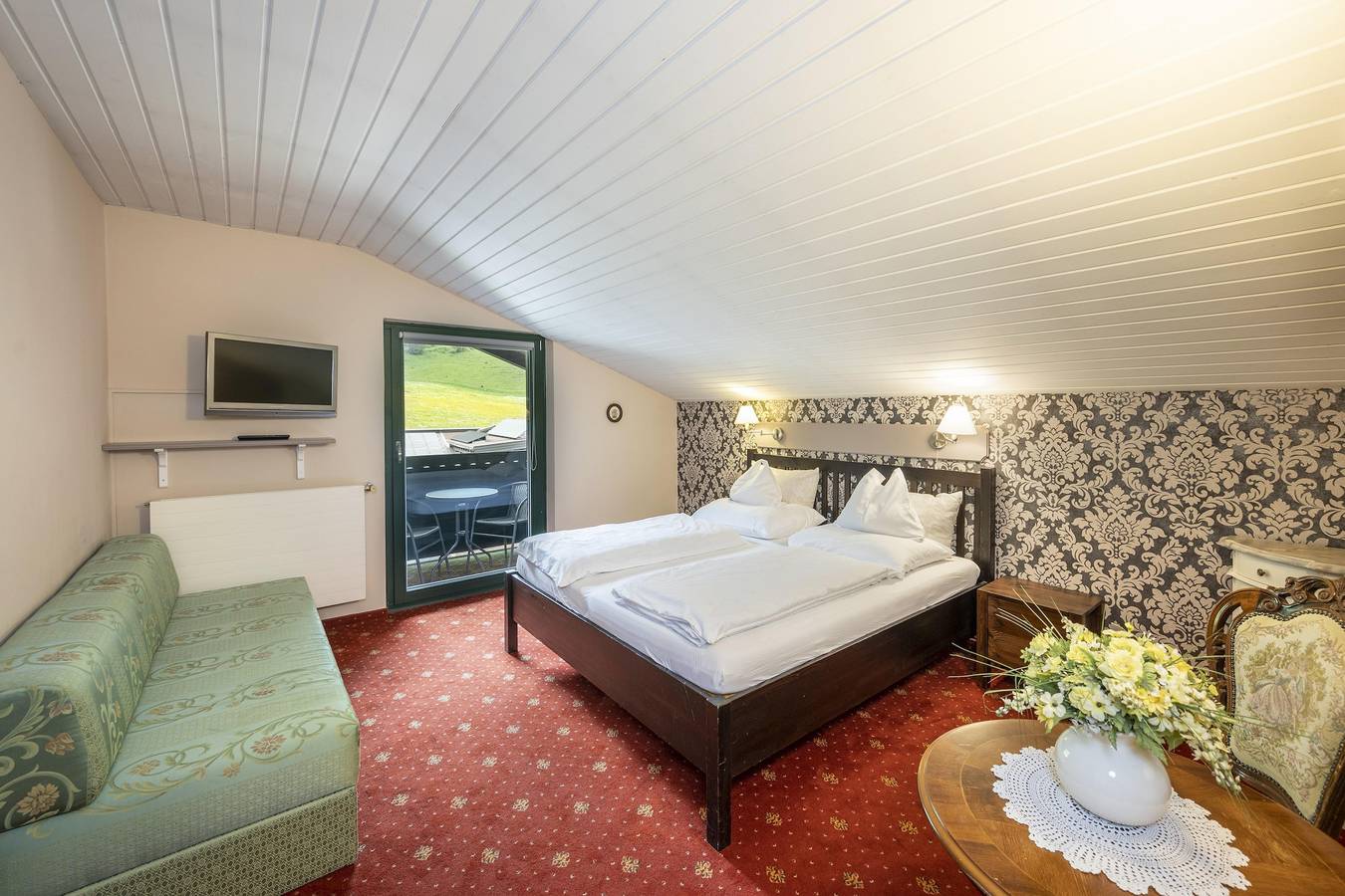 Doppelzimmer mit Dusche, Wc in Kleinarl, Ski Amadé