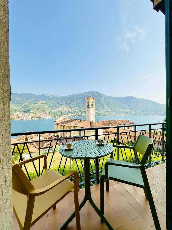 Location de vacances pour 6 personnes, avec jardin ainsi que vue et vue sur le lac, animaux acceptés à Monte Isola - 4