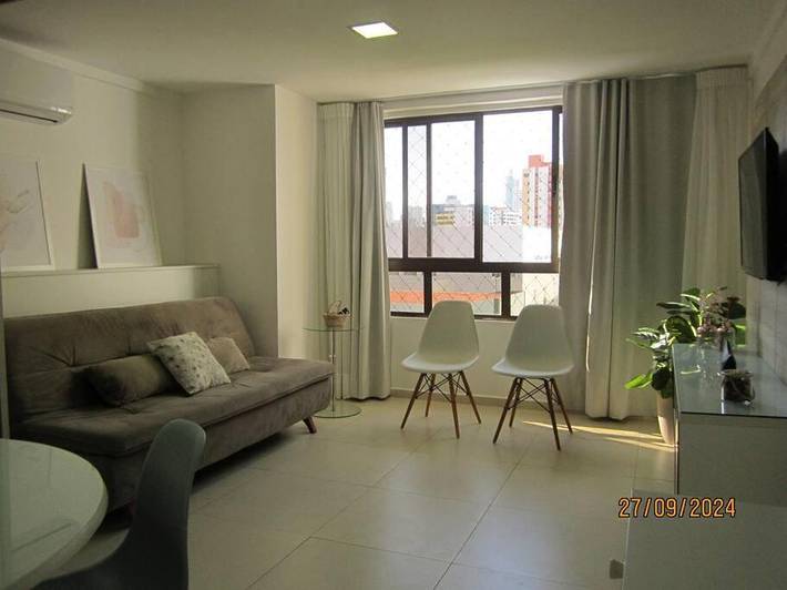 Casas e apartamentos de temporada para 5 pessoas, com terraço e piscina em Cabo Branco