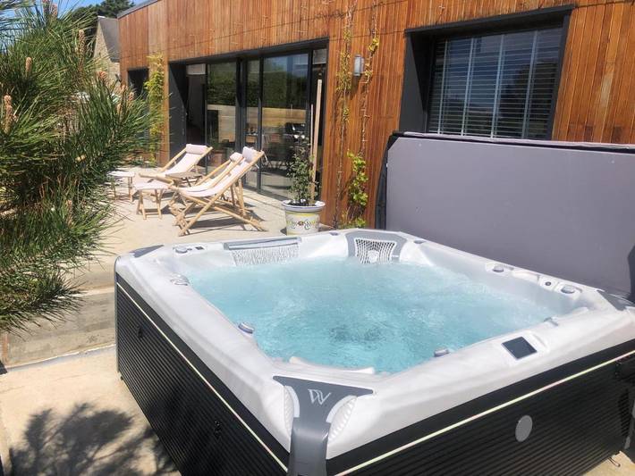 Location de vacances pour 6 personnes, avec jacuzzi et jardin à Les Pieux - 4