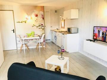 Gîte pour 2 personnes, avec vue, animaux acceptés dans Plage Tumiac