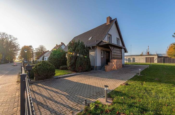 Ferienhaus für 6 Personen, mit Balkon und Terrasse sowie Garten und Sauna in Alt Schwerin