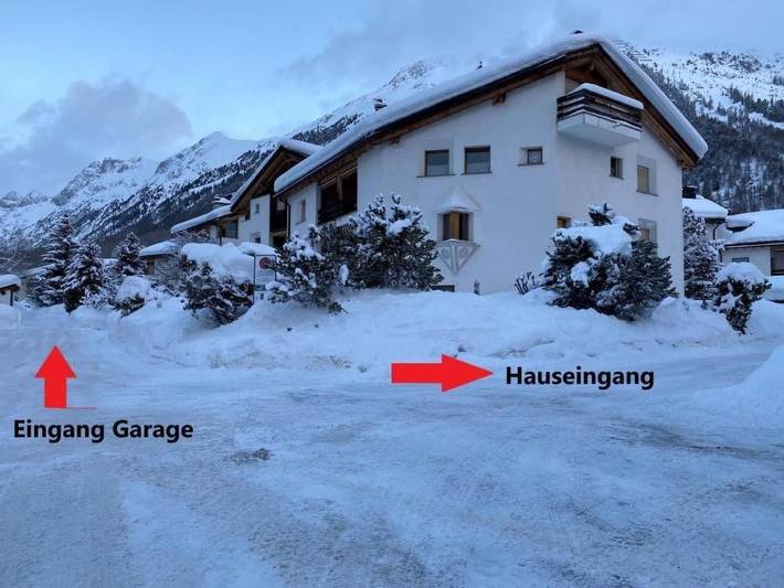 Ferienwohnung für 6 Personen, mit Balkon und Garten sowie Ausblick in Bever - 2