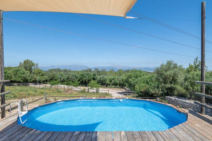 Casa de vacaciones para 6 personas, con Jardín en Llubí
