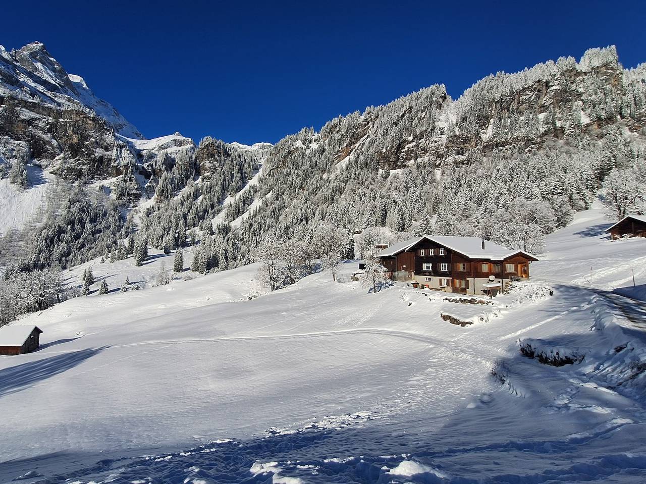 Appartement de vacances entier, Ferienwohnung Tschudiberg Nr. 205 - 2.5 Zimmer-Ferienwohnung in Glaris Sud, Canton de Glaris
