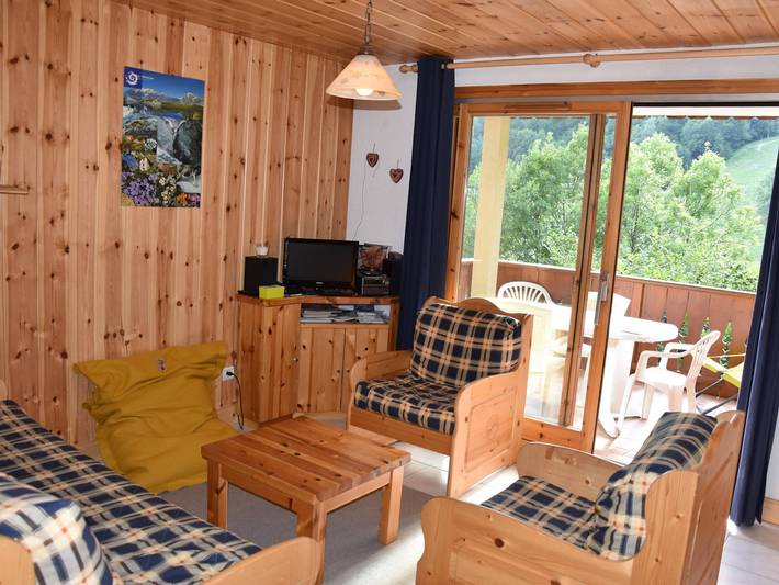 Gîte pour 4 personnes, avec balcon, animaux acceptés dans Office De Tourisme De Champagny En Vanoise