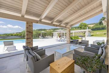 Glamping per 14 Persone in Monterubbiano, Costa Adriatica Marche, Foto 4