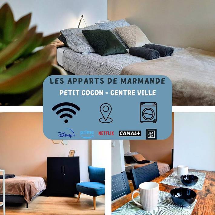 Location de vacances pour 2 personnes, avec vue à Marmande