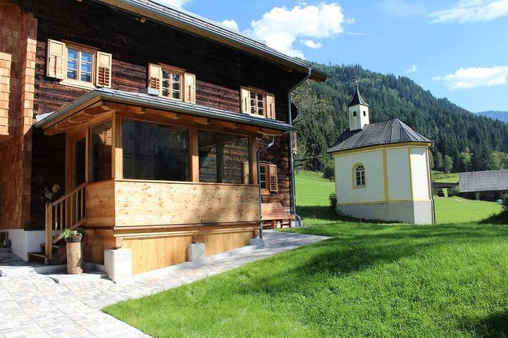 Ferienwohnung für 7 Personen, mit Balkon und Garten in Untertauern