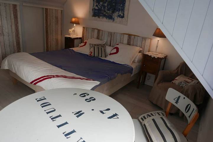 Gîte pour 5 personnes, avec jardin, animaux acceptés dans Plage Kerler Fouesnant - 4