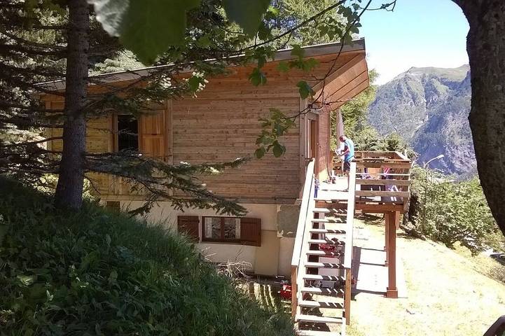 Chalet pour 10 personnes, avec Balcon et Jardin à Orcières