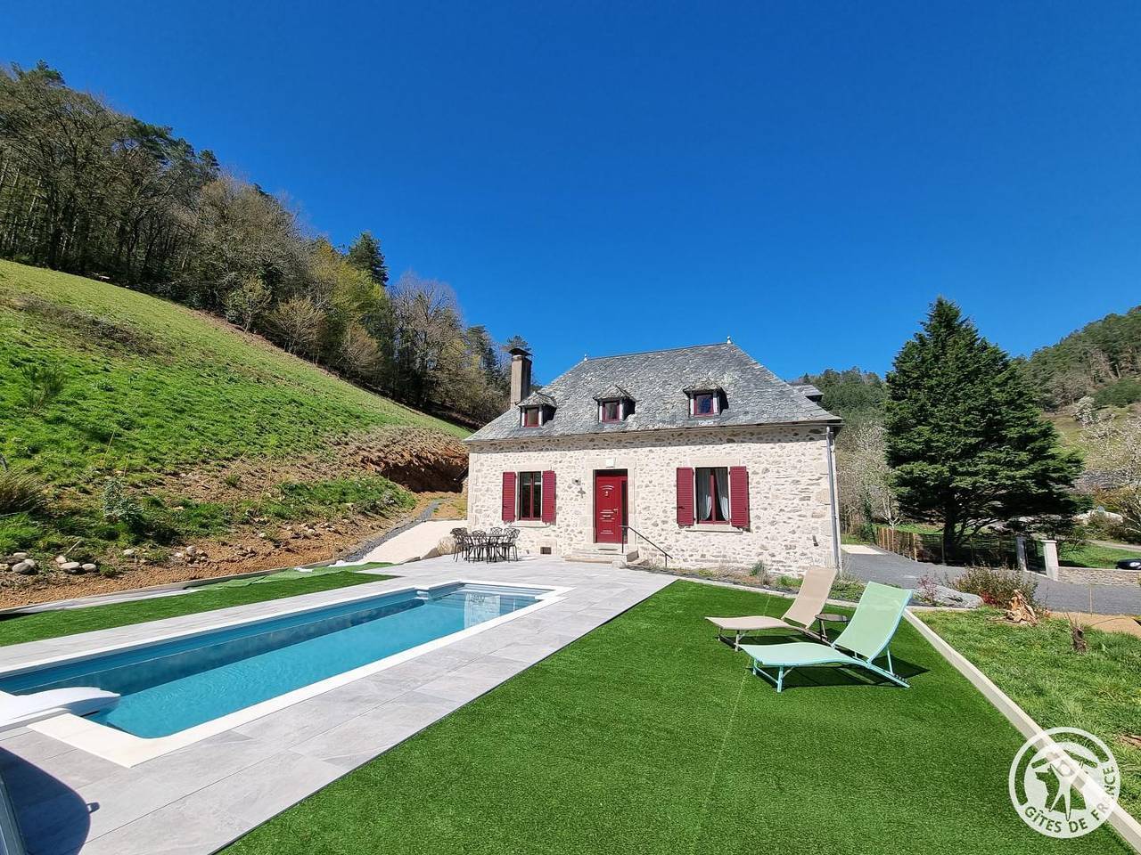Gîte für 9 Personen mit Terrasse in Argentat-sur-Dordogne, Tulle und Umgebung