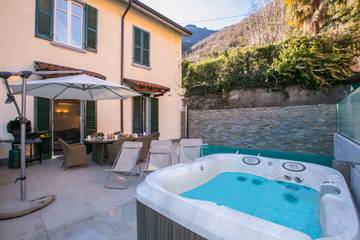 Villa für 10 Personen, mit Pool und Terrasse sowie Seeblick am Comer See