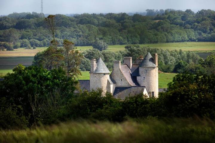 Chambre d’hôte pour 2 personnes, avec Terrasse ainsi que Jardin et Vue à Amfreville (Normandie)