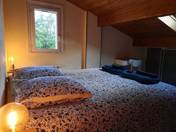 Gîte pour 8 personnes, avec piscine et vue ainsi que jardin et terrasse à Ascain - 3